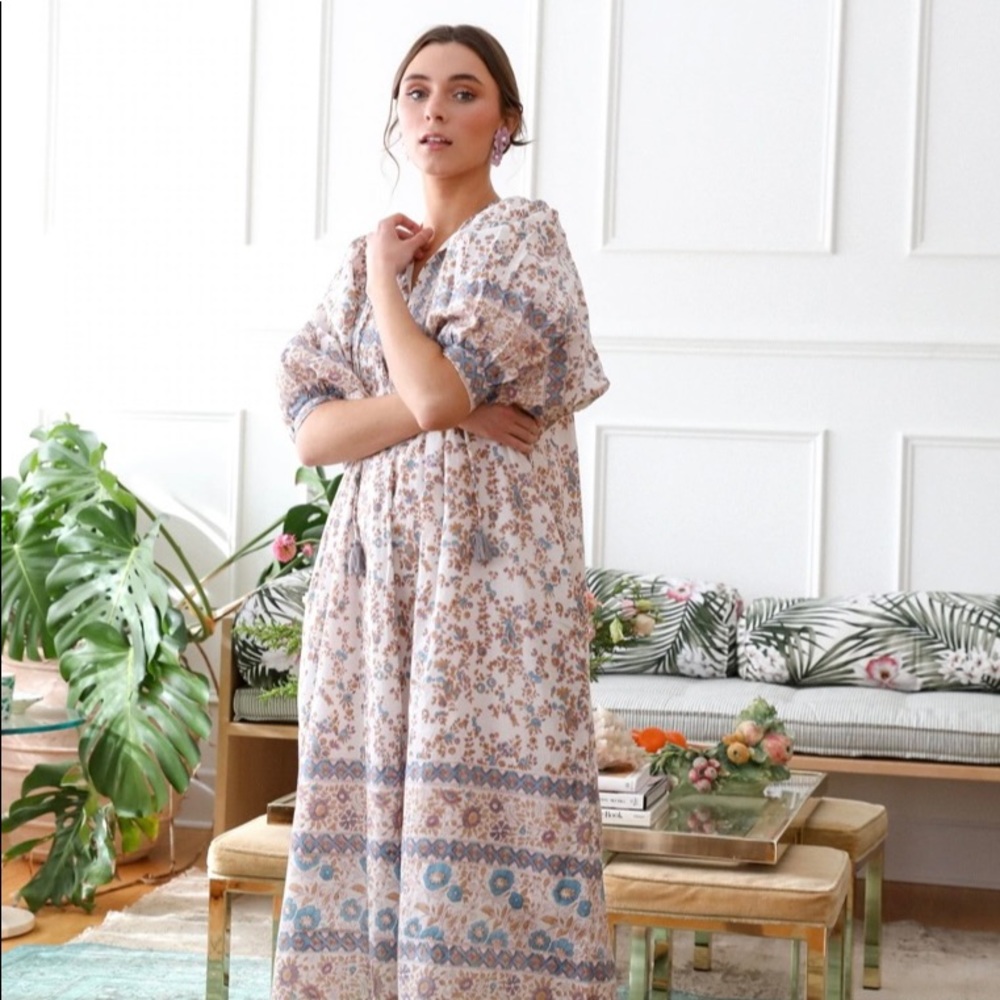 Mille Saffron Dress in Festival